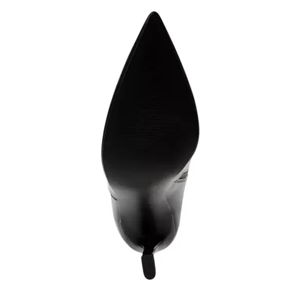 Steve Madden Womens Laddy Pointed Toe Over The Knee Dress Boots Black Size 5 1/2 - Picture 4 of 4